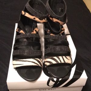 Nine West Wedge Sandals